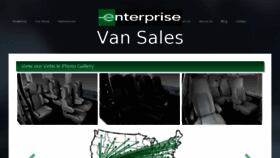 What Enterprisevansales.com website looked like in 2018 (6 years ago)