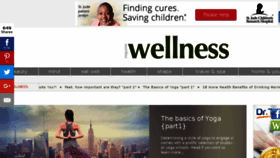 What Ewellnessmag.com website looked like in 2018 (6 years ago)