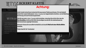 What Edk.de website looked like in 2018 (6 years ago)
