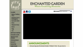 What Enchantedgardenarts.com website looked like in 2018 (6 years ago)