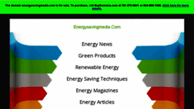 What Energysavingmedia.com website looked like in 2018 (6 years ago)