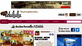 What Edululu.org website looked like in 2018 (6 years ago)