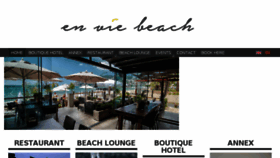 What Enviebeach.com website looked like in 2018 (6 years ago)