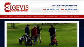 What Eigevis.com website looked like in 2018 (6 years ago)