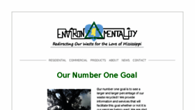 What Environmentality.org website looked like in 2018 (6 years ago)