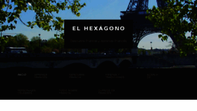 What Elhexagono.net website looked like in 2018 (6 years ago)