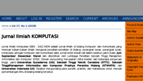 What Ejournal.jak-stik.ac.id website looked like in 2018 (6 years ago)