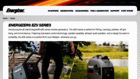 What Energizergenerators.com website looked like in 2018 (6 years ago)