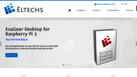 What Eltechs.com website looked like in 2018 (6 years ago)
