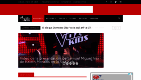 What Elrinconvallenato.com website looked like in 2018 (6 years ago)