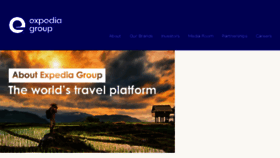What Expediagroup.com website looked like in 2018 (6 years ago)