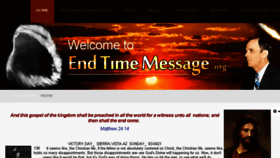 What End-time-message.org website looked like in 2018 (6 years ago)