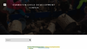 What Evanstonchilddevelopmentcenter.org website looked like in 2018 (6 years ago)
