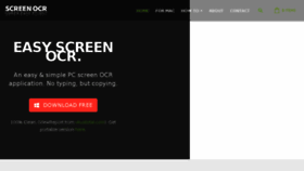 What Easyscreenocr.com website looked like in 2018 (6 years ago)