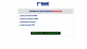 What Ems.unimedfesp.coop.br website looked like in 2018 (6 years ago)