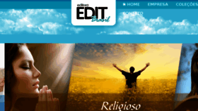 What Editbrasil.com.br website looked like in 2018 (6 years ago)