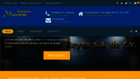 What Exlosreyes.com website looked like in 2018 (6 years ago)