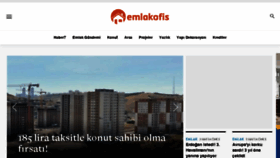 What Emlakofis.com website looked like in 2018 (6 years ago)