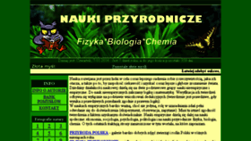 What Edunauka.pl website looked like in 2018 (6 years ago)