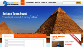 What Egypttoptravel.com website looked like in 2018 (6 years ago)