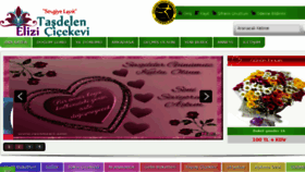 What Elizicicekcilik.com website looked like in 2018 (6 years ago)