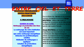 What Entre-ciel-et-terre-68.com website looked like in 2018 (6 years ago)
