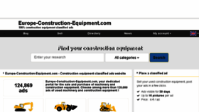 What Europe-construction-equipment.com website looked like in 2018 (6 years ago)