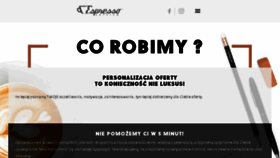 What Espresso.pl website looked like in 2018 (6 years ago)