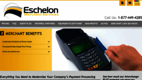 What Eschelonms.com website looked like in 2018 (6 years ago)