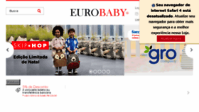 What Eurobaby.com.br website looked like in 2018 (6 years ago)
