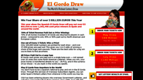 What El-gordo.com website looked like in 2018 (6 years ago)
