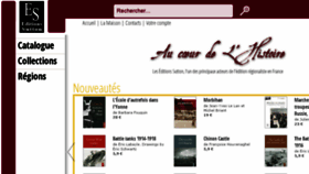 What Editions-sutton.fr website looked like in 2018 (6 years ago)