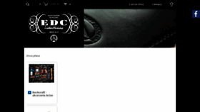 What Edcleatherworkshop.pl website looked like in 2018 (6 years ago)
