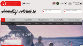 What Einmalige-erlebnisse.de website looked like in 2018 (6 years ago)