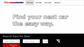 What Easyautosales.com website looked like in 2018 (6 years ago)