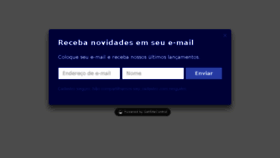 What Elevamodelos.com.br website looked like in 2018 (6 years ago)