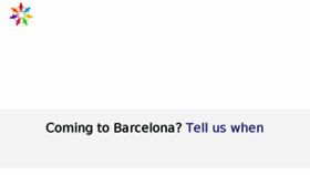 What Erasmusbarcelona.com website looked like in 2018 (7 years ago)