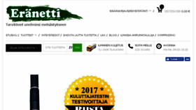 What Eranetti.fi website looked like in 2018 (6 years ago)