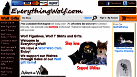 What Everythingwolf.com website looked like in 2018 (6 years ago)