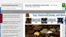 What Edmontoncollections.com website looked like in 2018 (6 years ago)