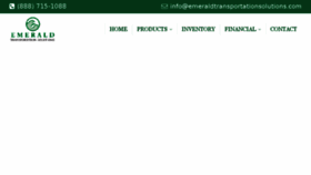 What Emeraldtransportationsolutions.com website looked like in 2018 (6 years ago)