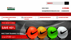 What Expressfootballkits.co.uk website looked like in 2018 (6 years ago)