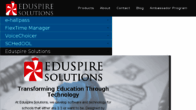 What Eduspiresolutions.org website looked like in 2018 (6 years ago)