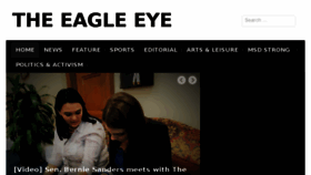 What Eagleeye.news website looked like in 2018 (6 years ago)