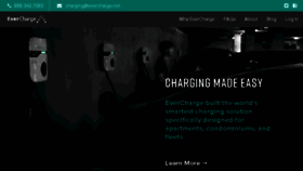 What Evercharge.net website looked like in 2018 (6 years ago)