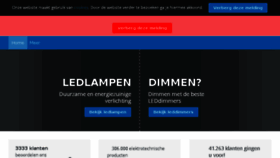 What Elektrobode.nl website looked like in 2018 (6 years ago)
