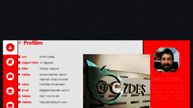 What Emreozdes.com.tr website looked like in 2018 (6 years ago)