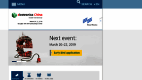 What Electronica-china.com website looked like in 2018 (6 years ago)