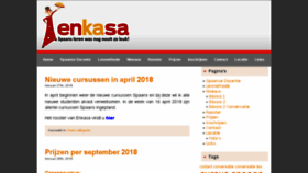 What Enkasa.nl website looked like in 2018 (5 years ago)