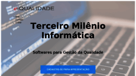 What E-qualidade.com.br website looked like in 2018 (5 years ago)